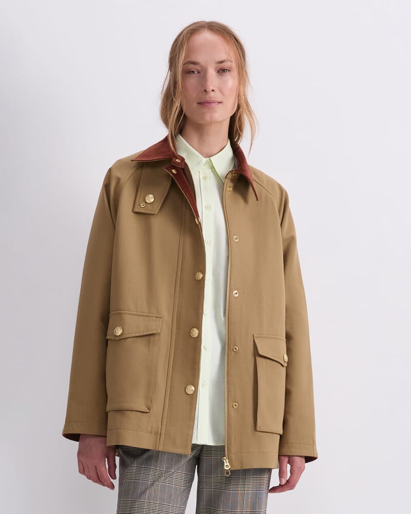 Tate Barn Jacket in TAN
