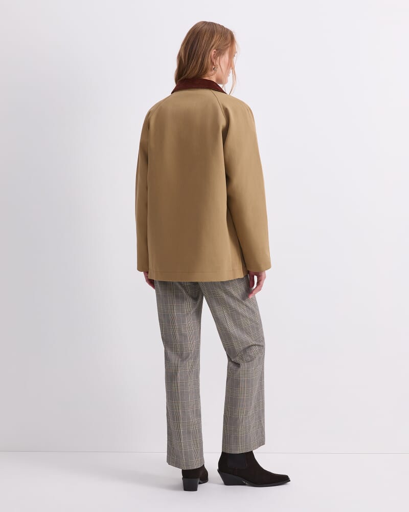 Tate Barn Jacket in TAN