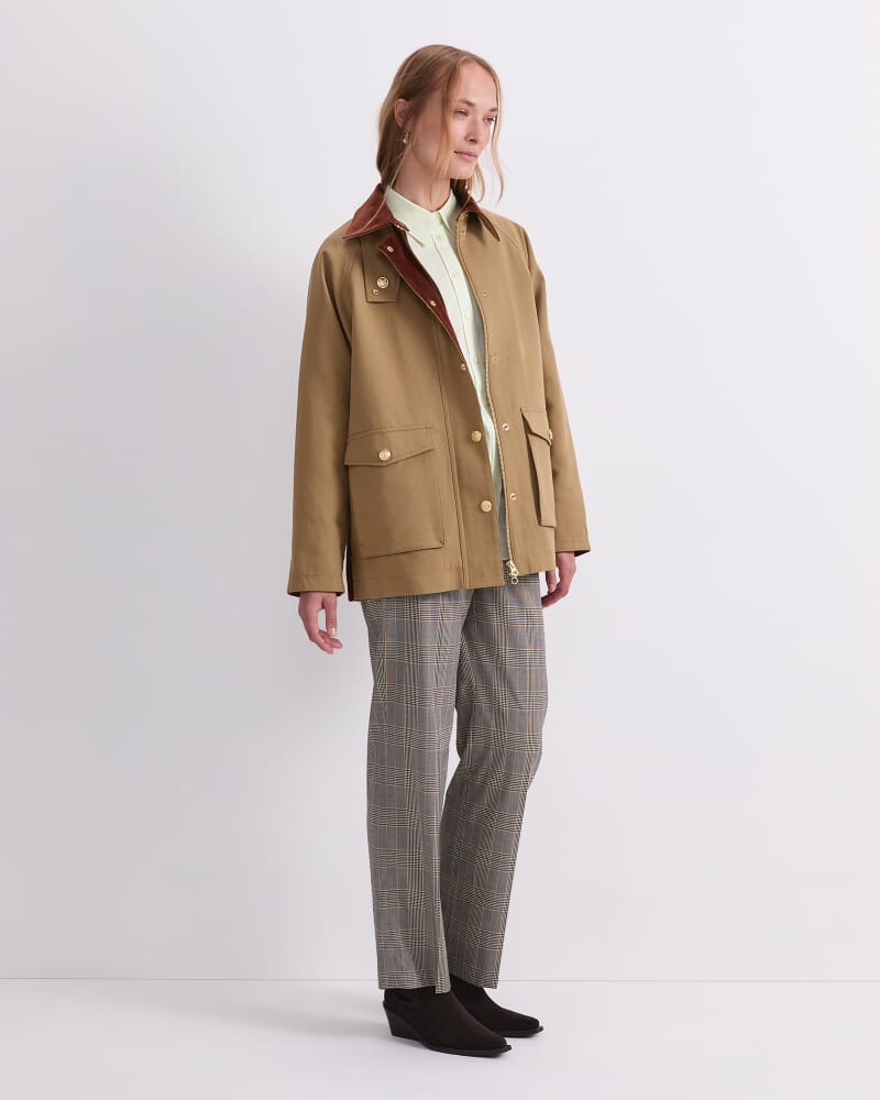 Tate Barn Jacket in TAN