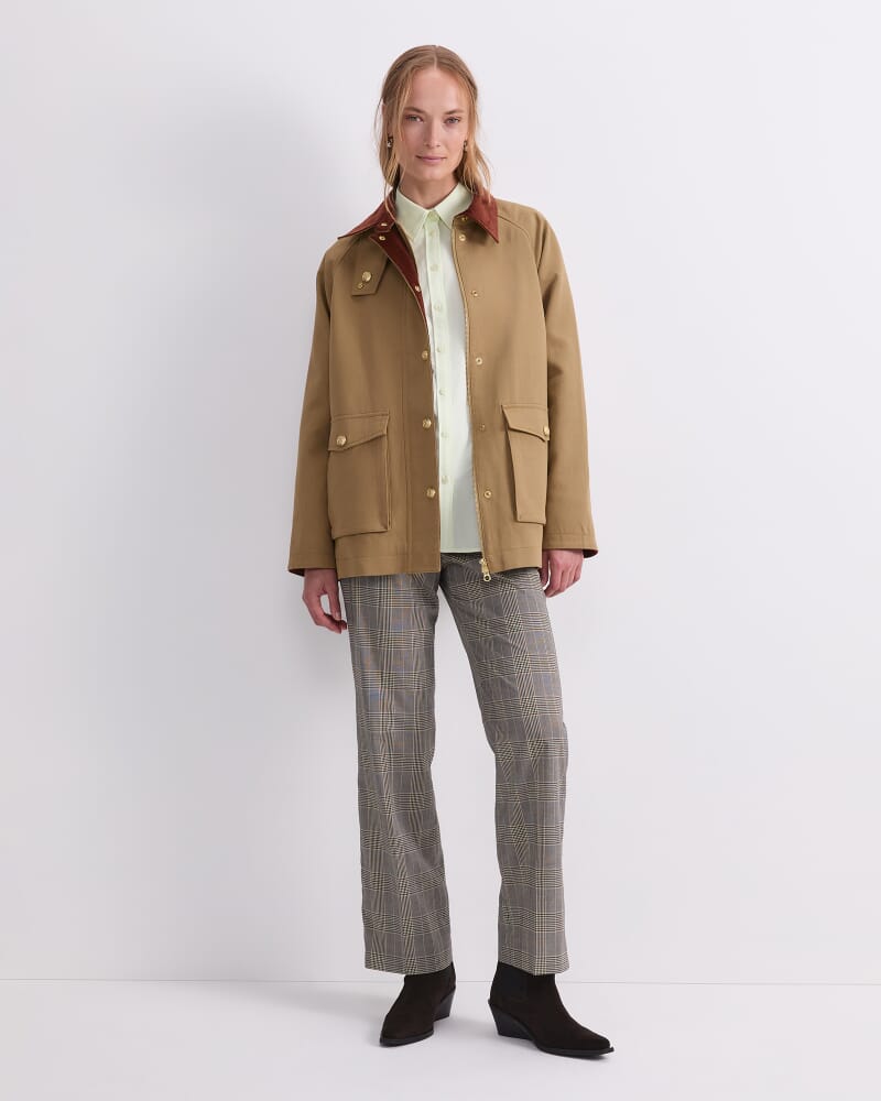 Tate Barn Jacket in TAN