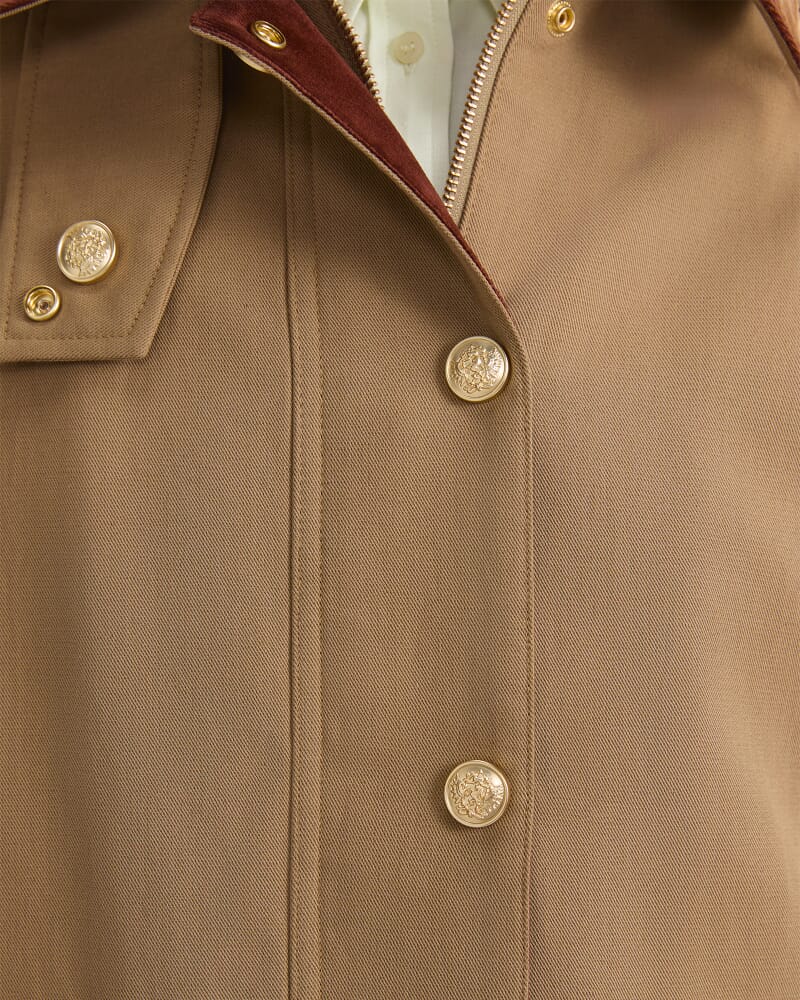 Tate Barn Jacket in TAN