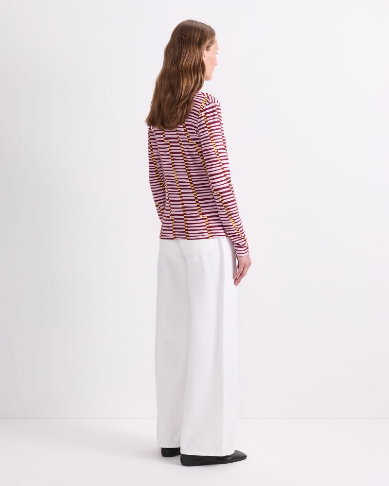 Rani Long Sleeve Magic Tee in SUNSET