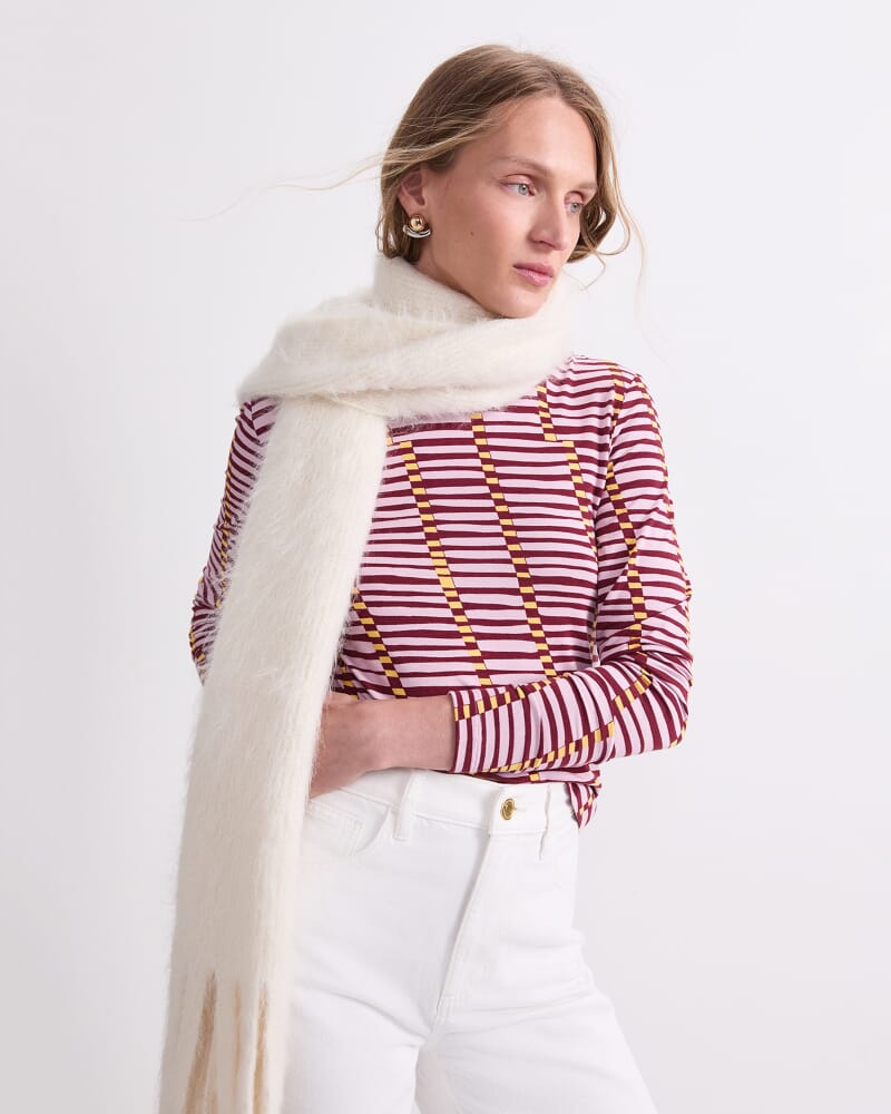 Rani Long Sleeve Magic Tee in SUNSET