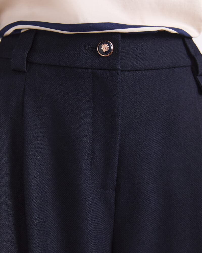 Frankie Twill Pant in NAVY