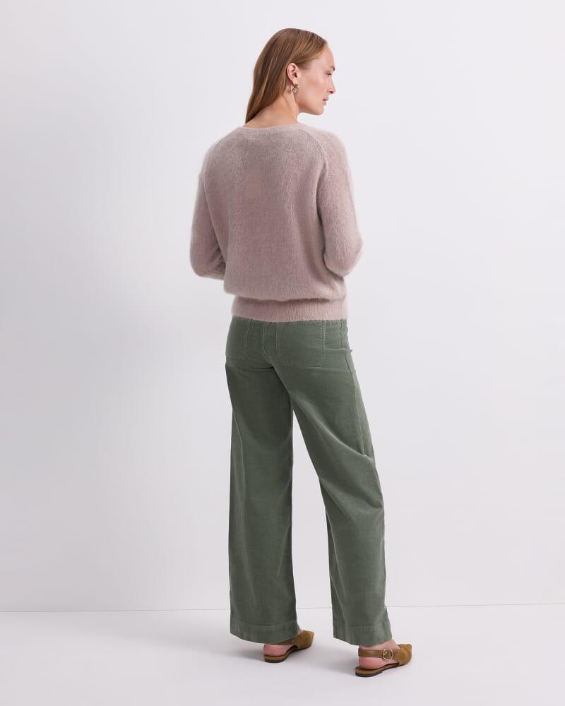 Tatiana Mohair Horse Knit in OATMEAL