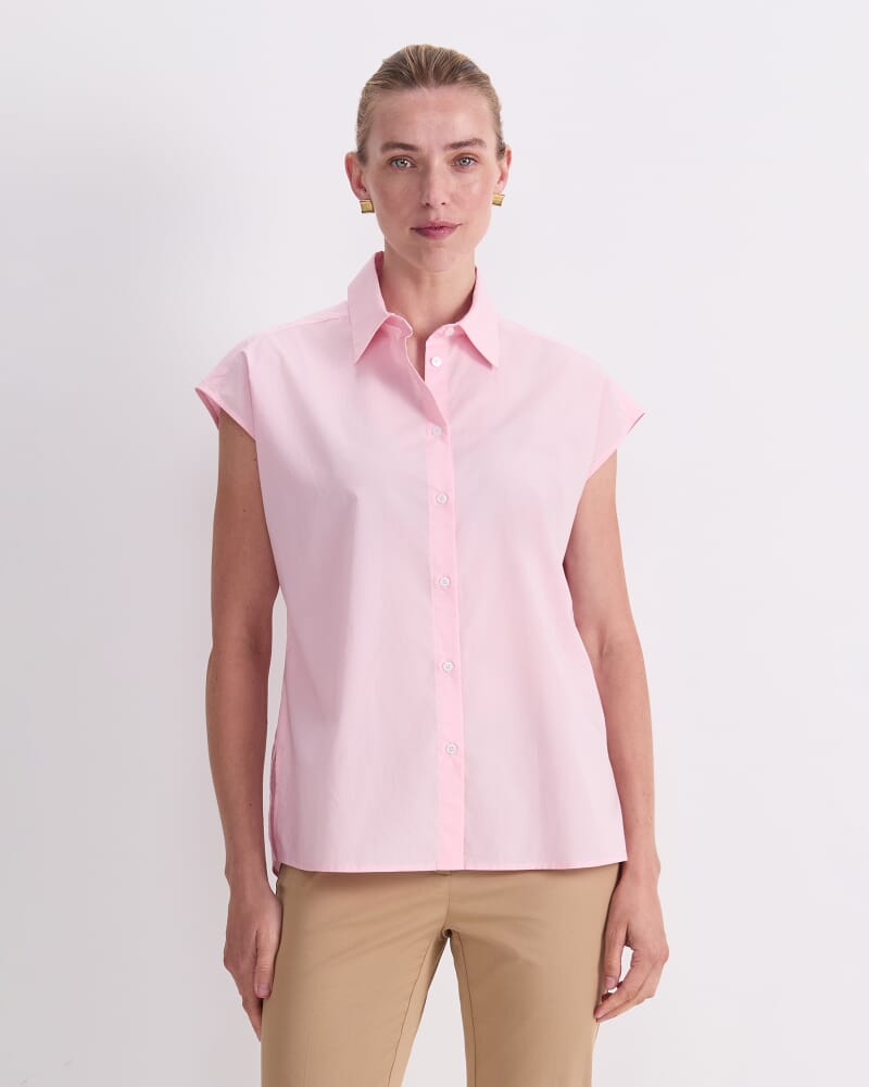 Mara Cotton Shirt in PINK
