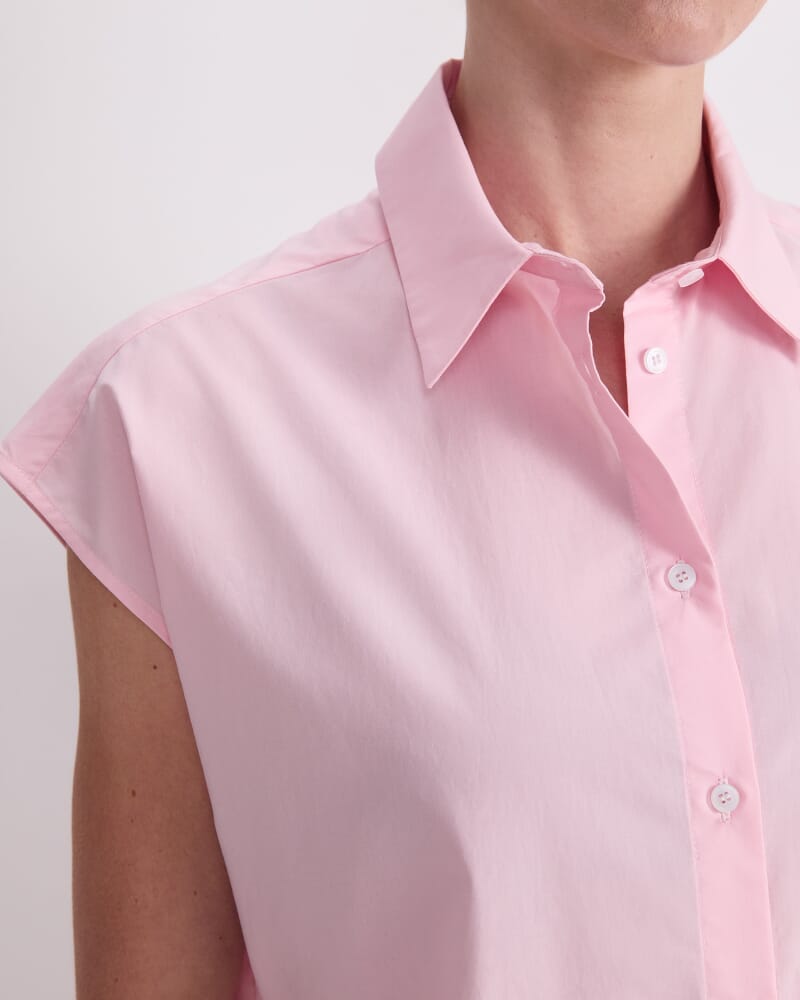 Mara Cotton Shirt in PINK