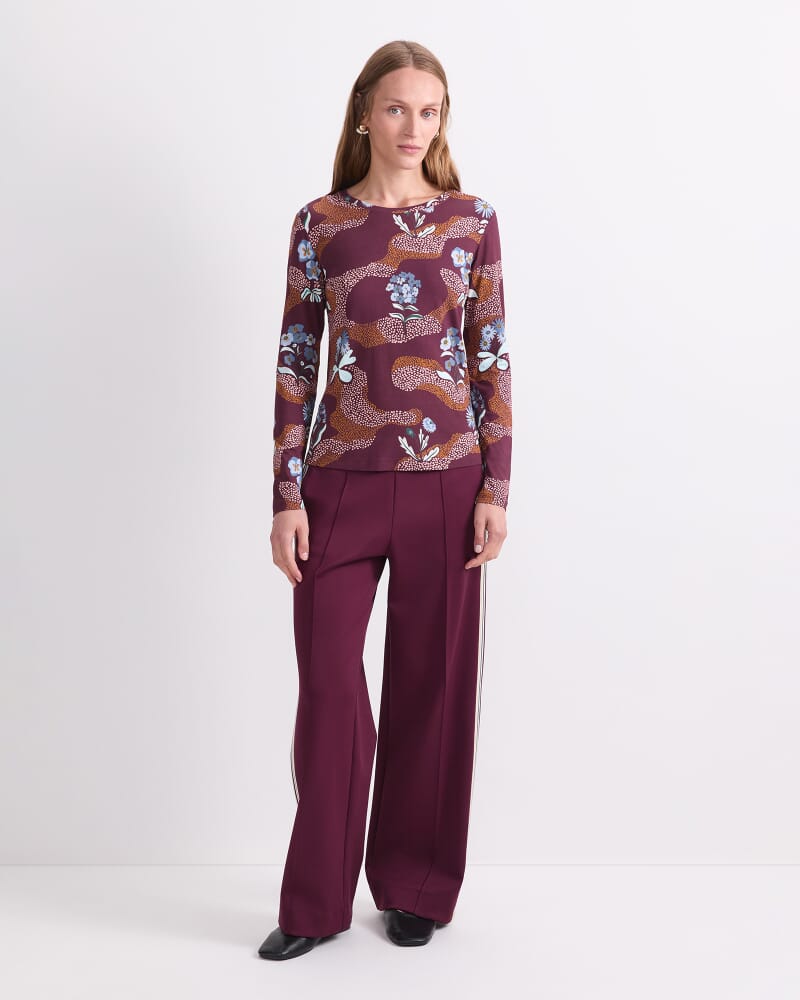 Posy Path Liberty Magic Tee in FIG