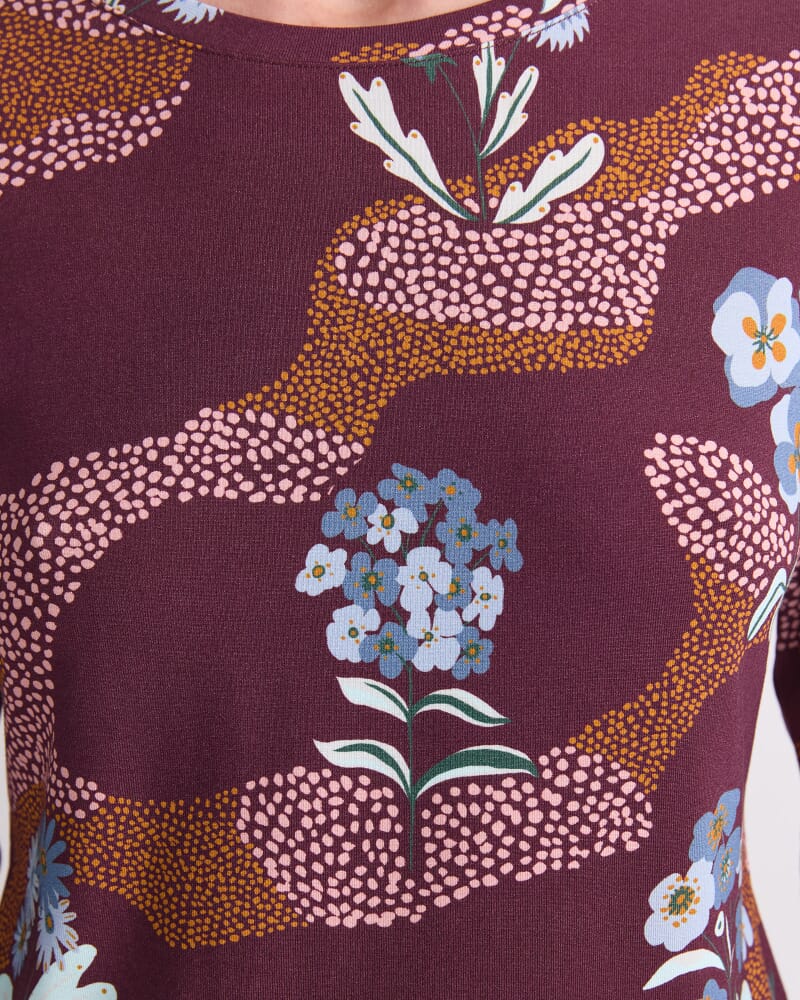 Posy Path Liberty Magic Tee in FIG