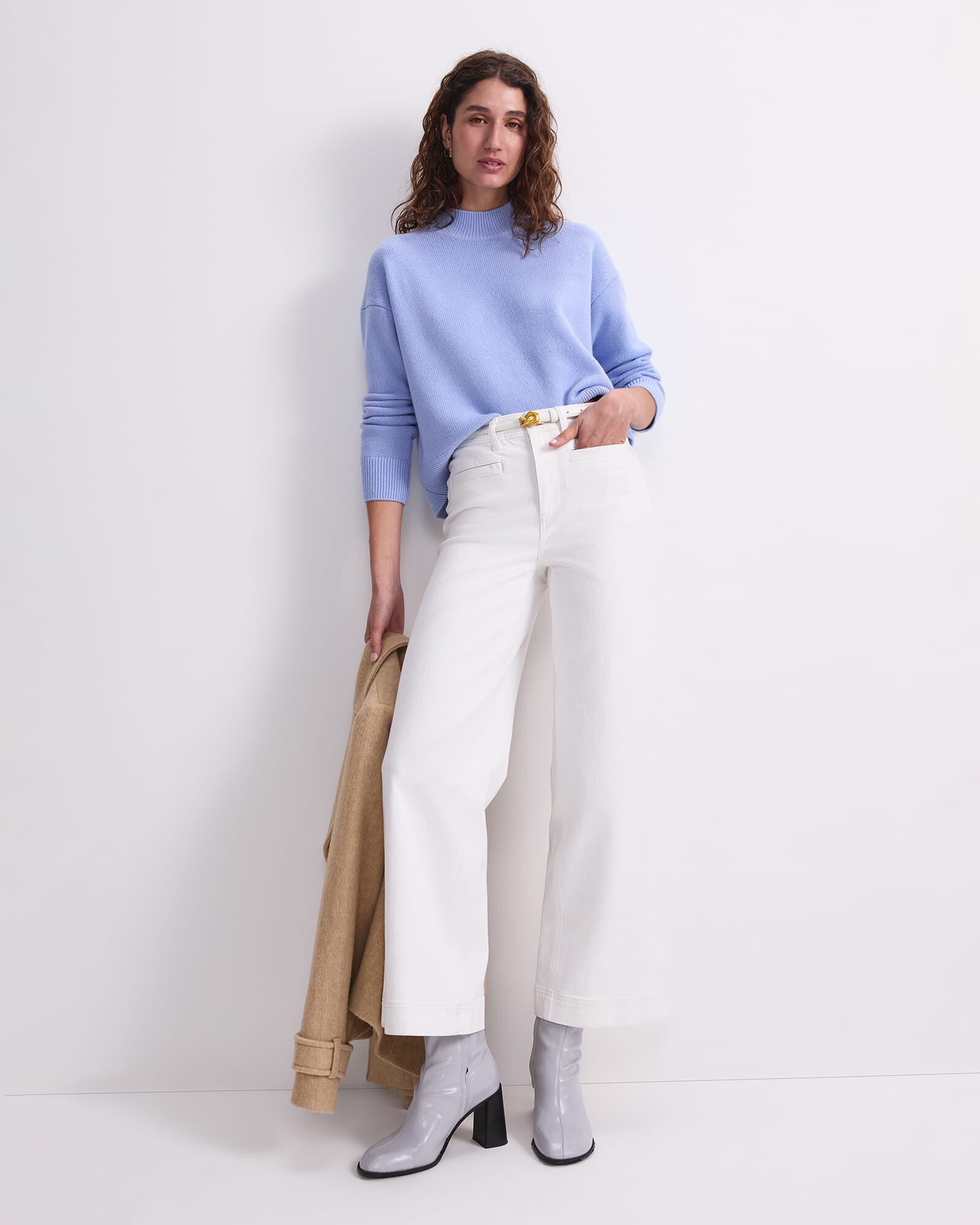 Pearl Relaxed Wool Sweater