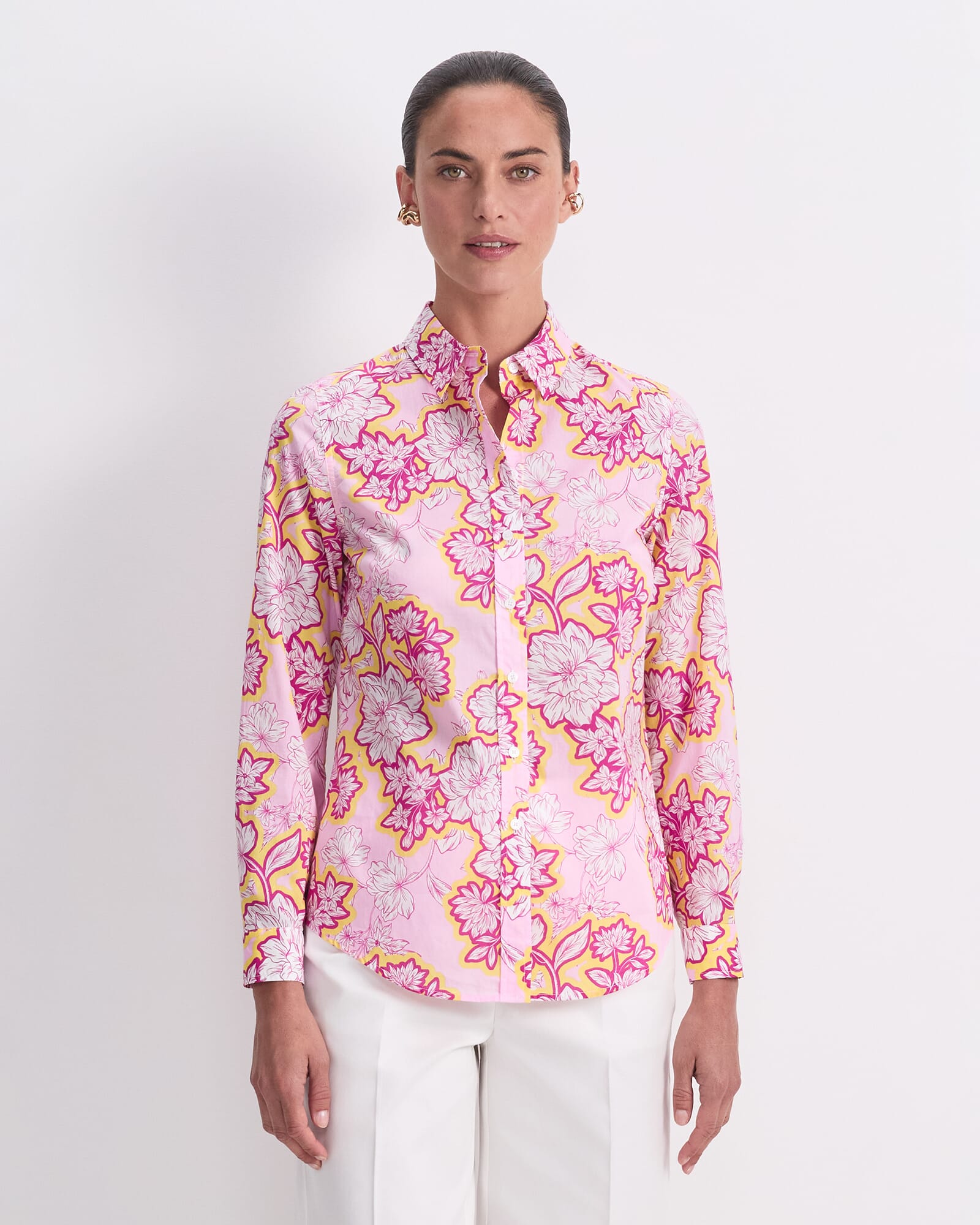 Fleur Lily Voile Shirt