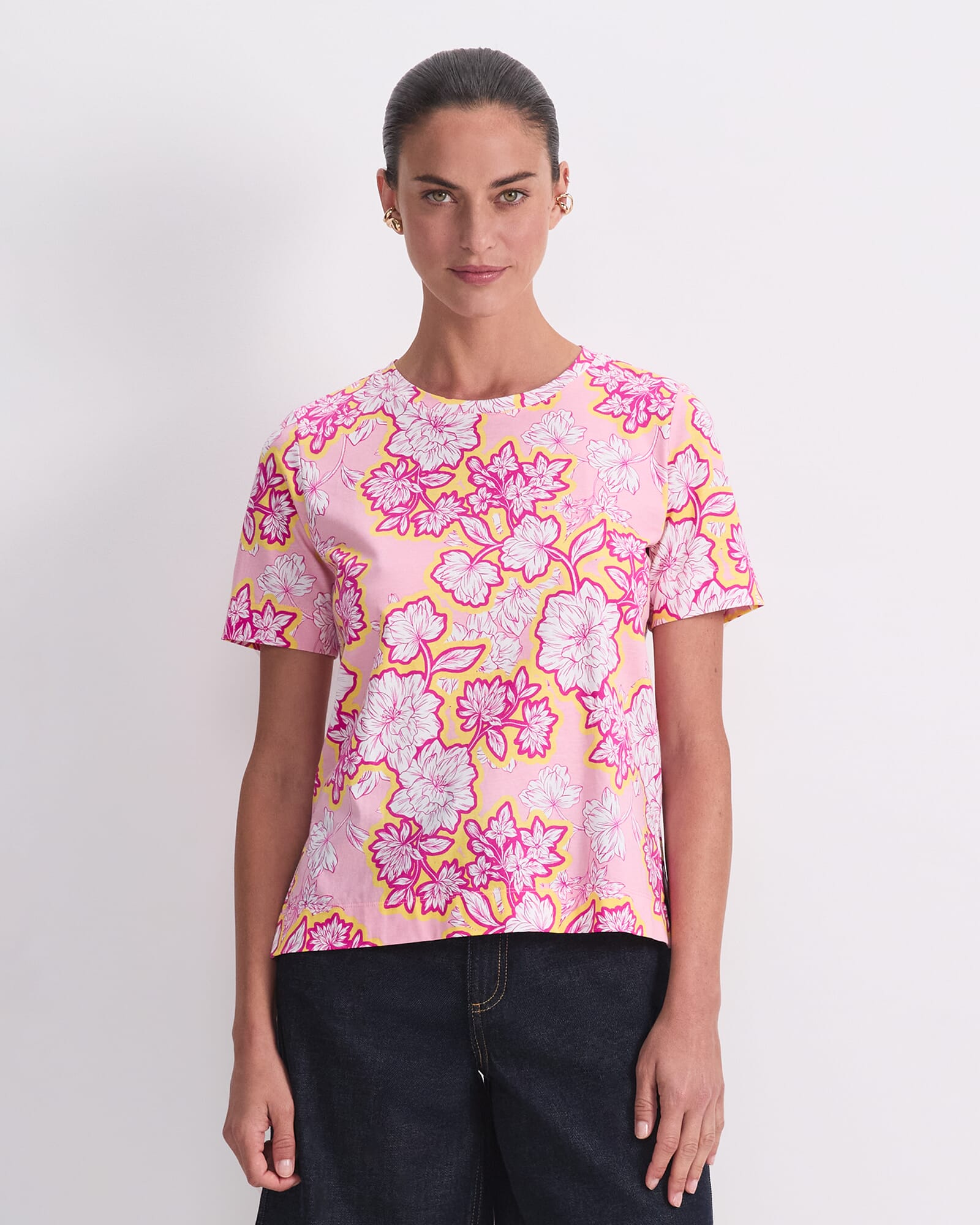 Fleur Mercerised Tee