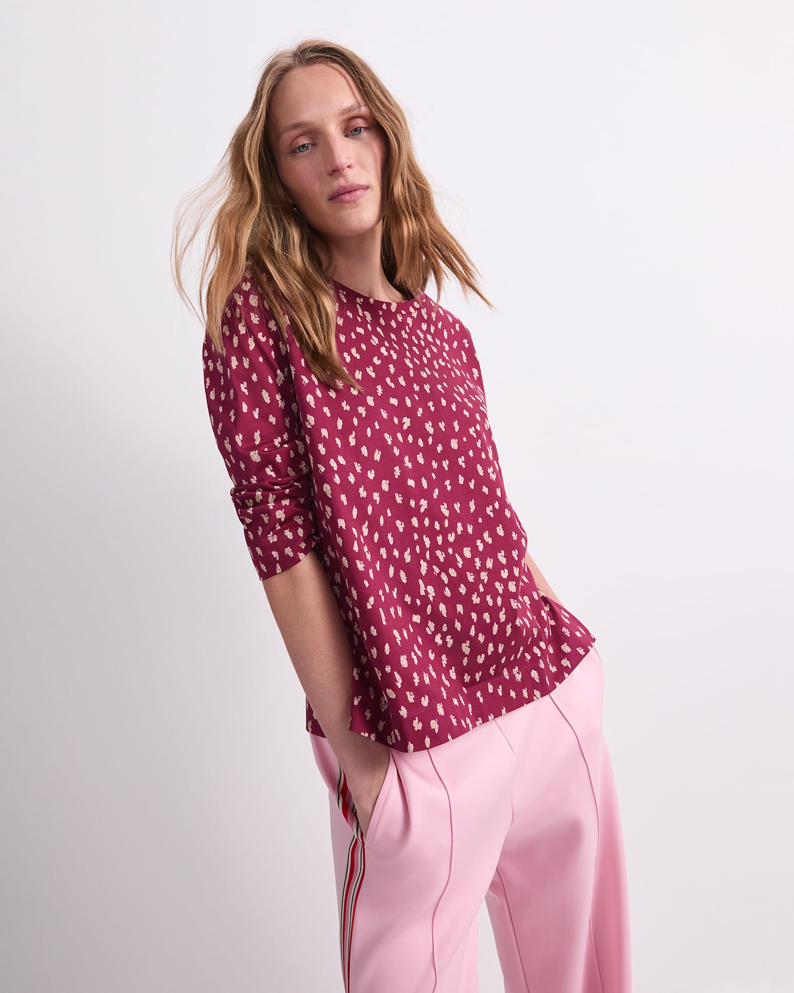 Jenny Half Sleeve Mercerised Tee