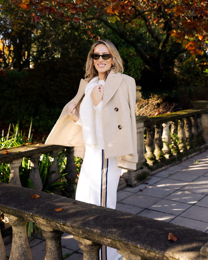 Pea Coat in TAN