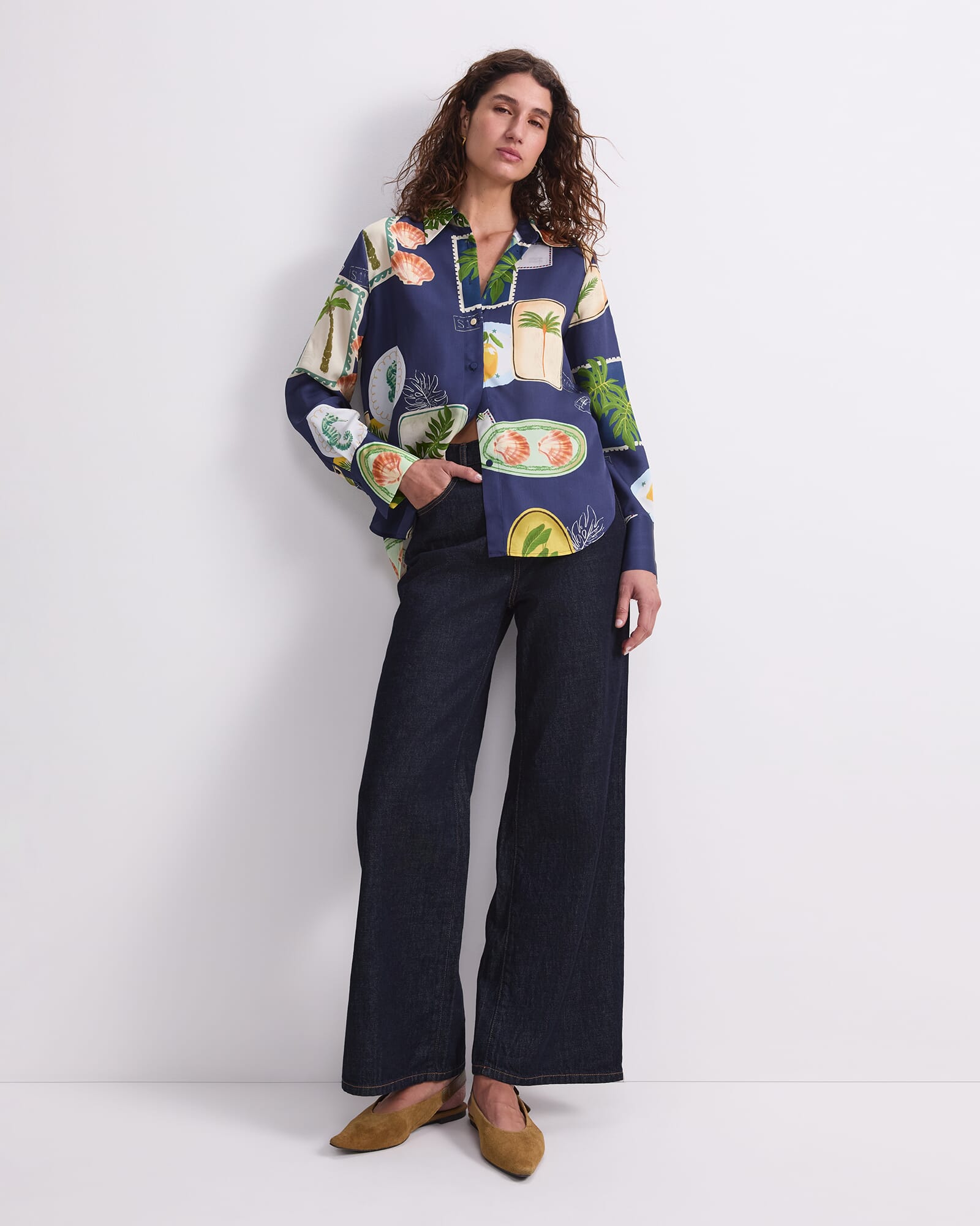 Piper Print Shirt