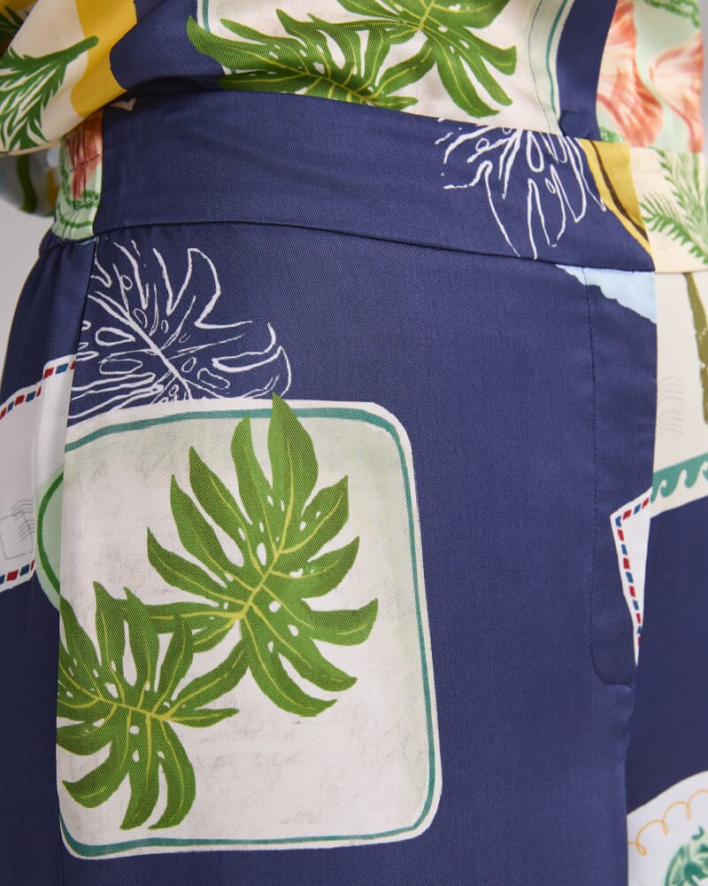 Piper Print Pant in NAVY MULTI