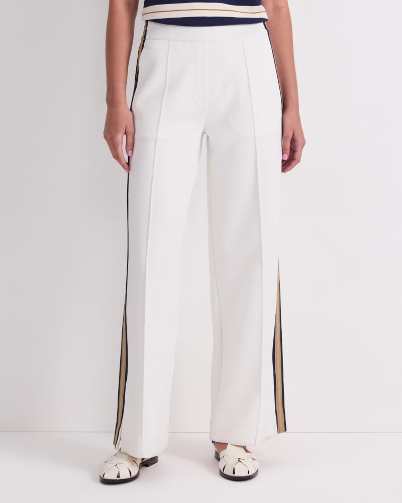 Bailey Track Pant in WHITE
