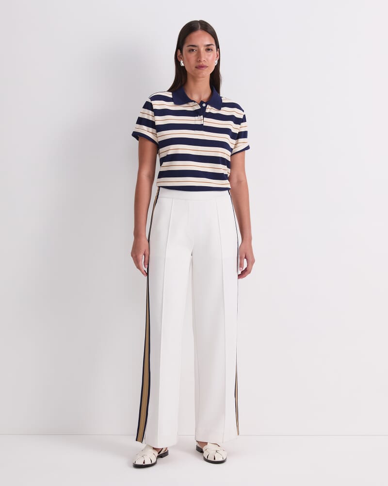 Bailey Track Pant in WHITE