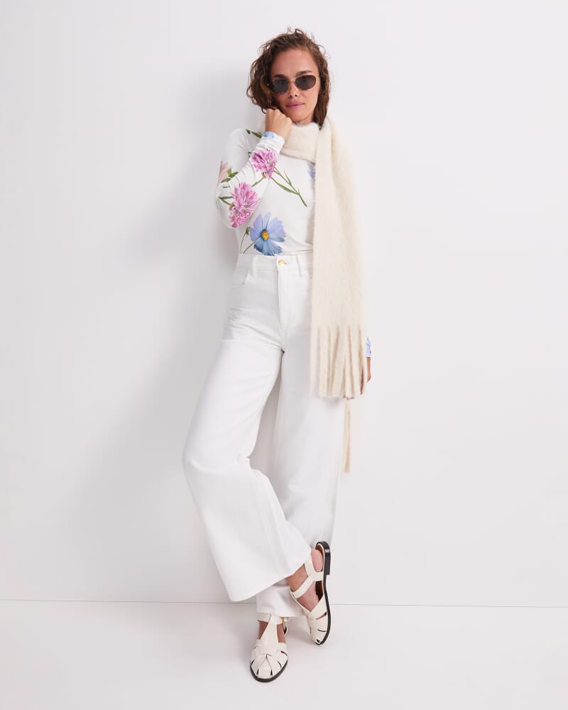 Garden Scatter Liberty Magic Tee in WHITE MULTI