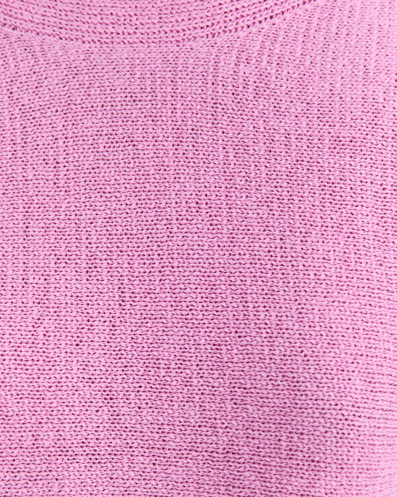 Josie Tape Yarn Batwing Tee in MUSK