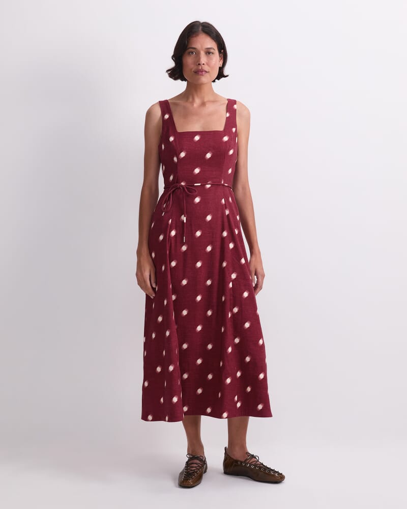 Rosa Slip Dress in PINOT