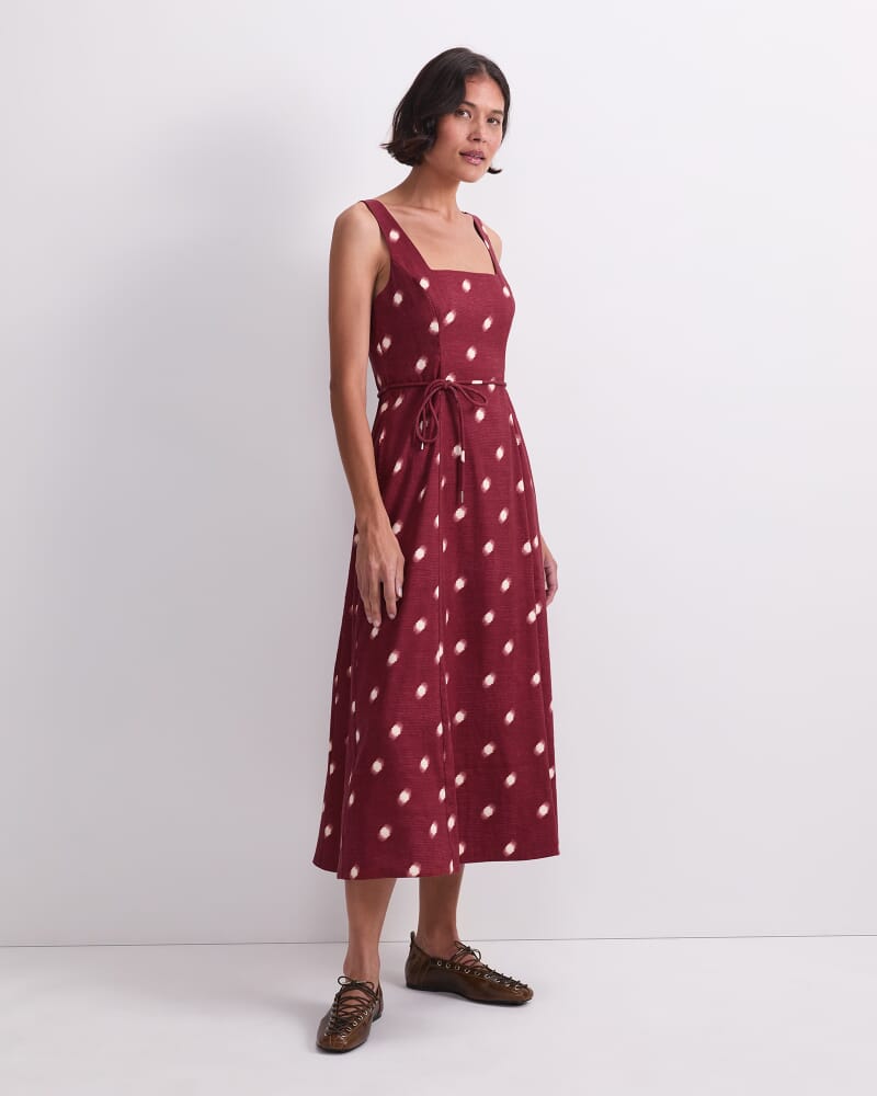 Rosa Slip Dress in PINOT
