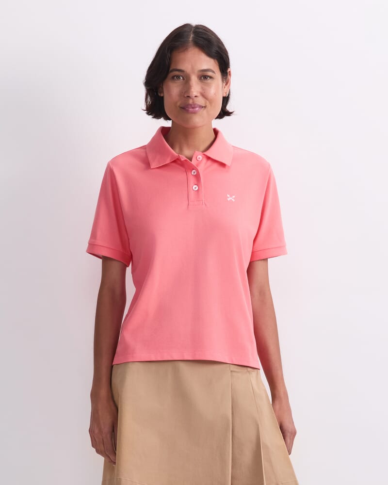 SC Cotton Pique Polo in PEACH