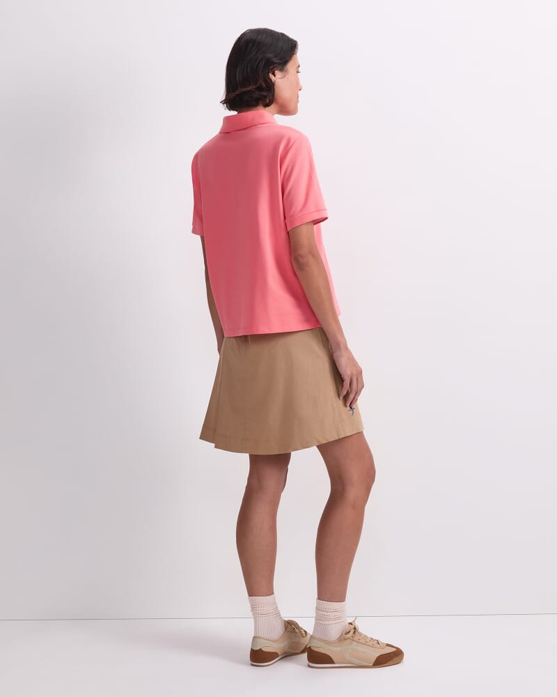 SC Cotton Pique Polo in PEACH