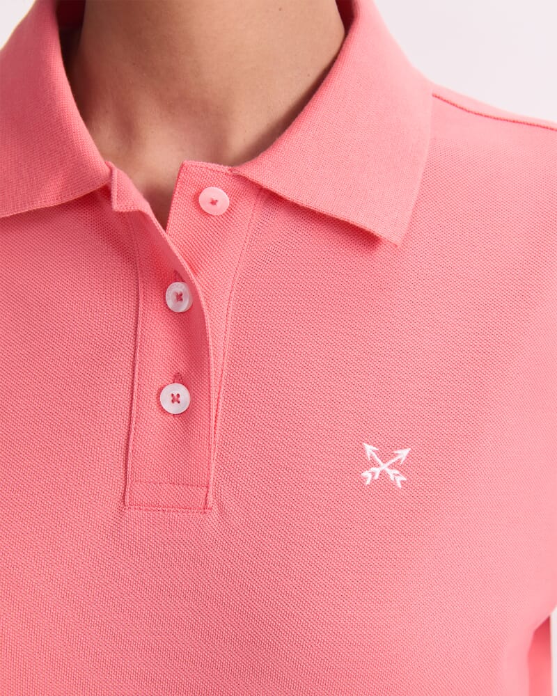 SC Cotton Pique Polo in PEACH