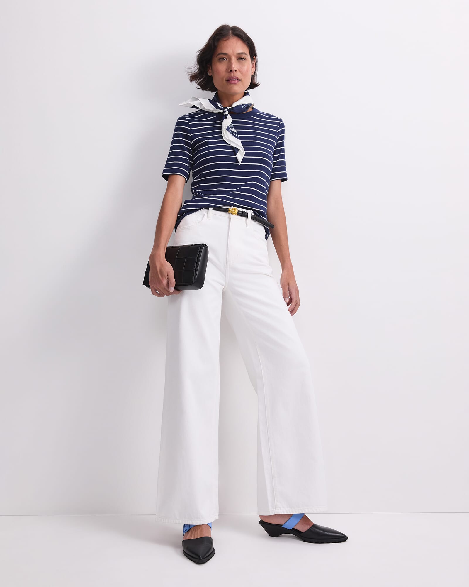 Heidi Stripe Short Sleeve Tee