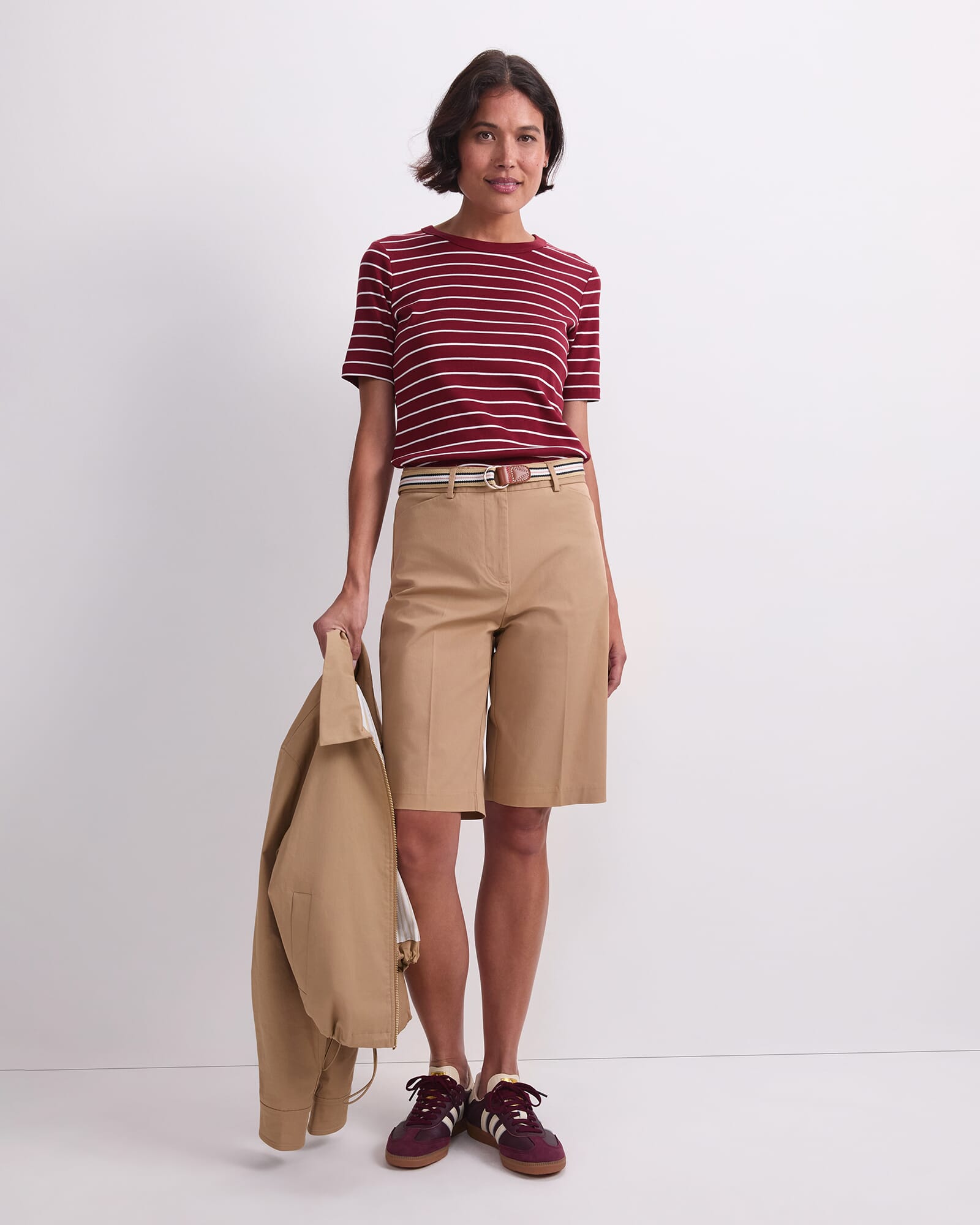 Heidi Stripe Short Sleeve Tee