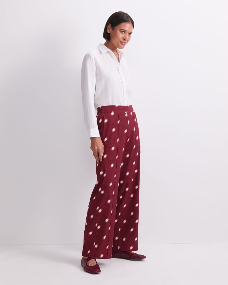 Rosa Spot Pant in PINOT
