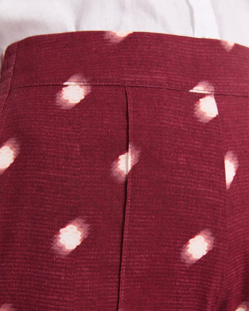 Rosa Spot Pant in PINOT