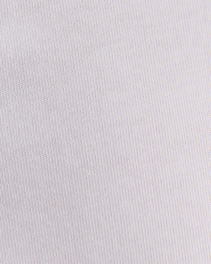 Paloma Cotton Broderie Tee in WHITE