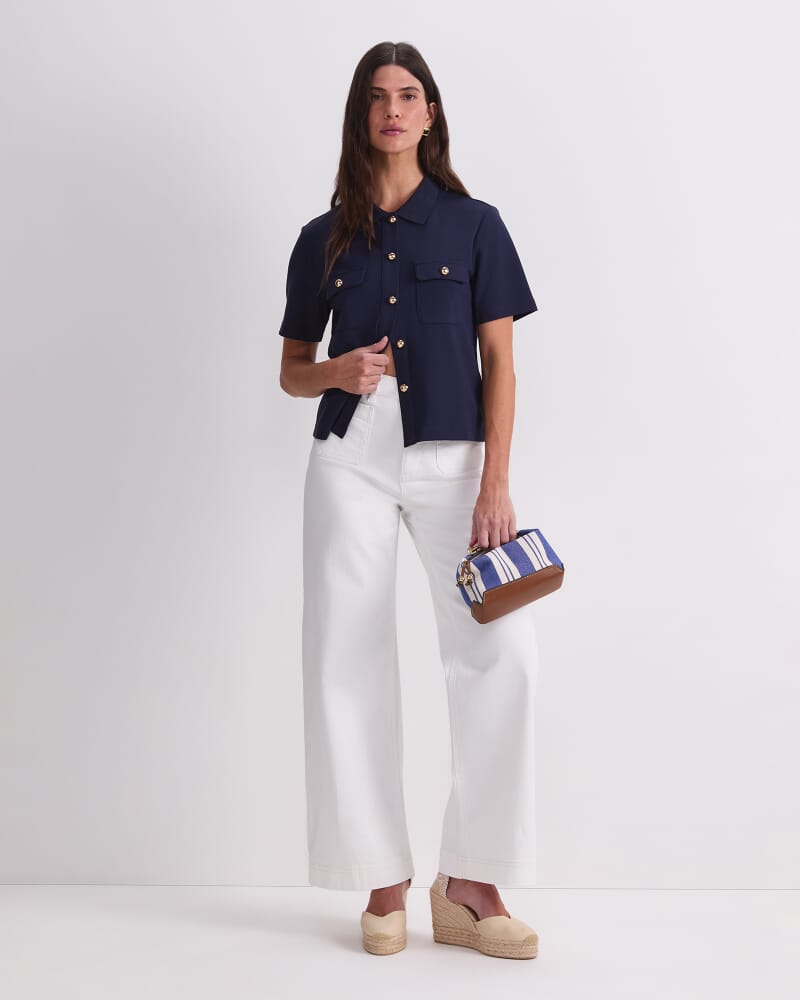 Esme Lady Shirt in NAVY