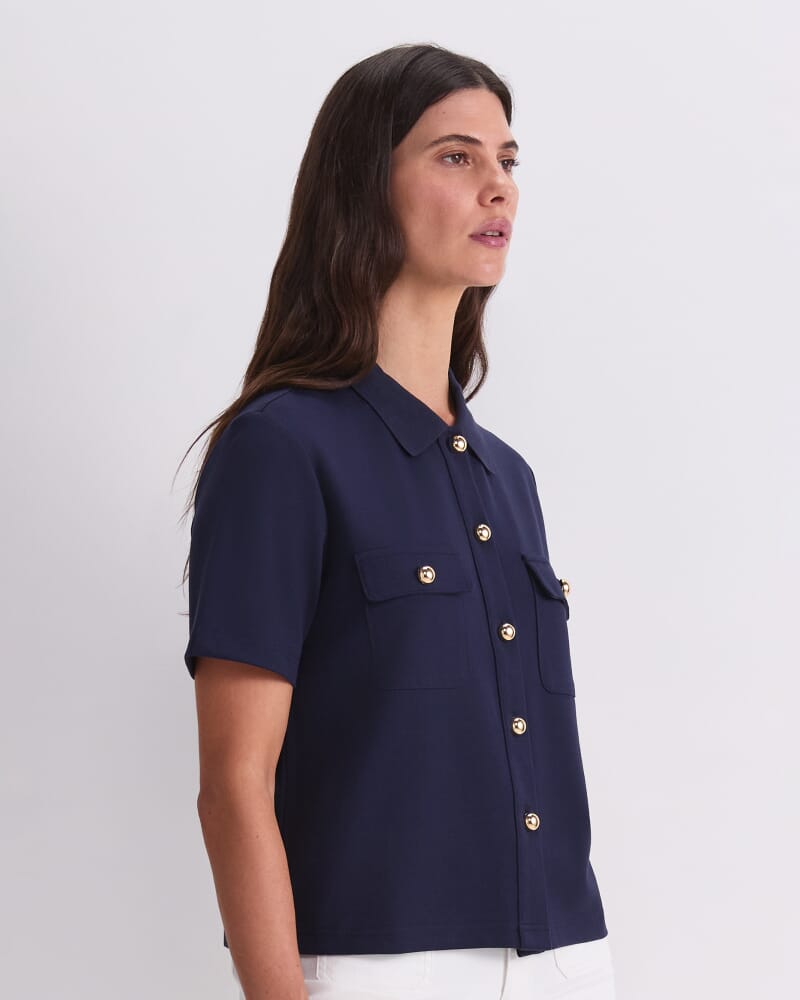 Esme Lady Shirt in NAVY