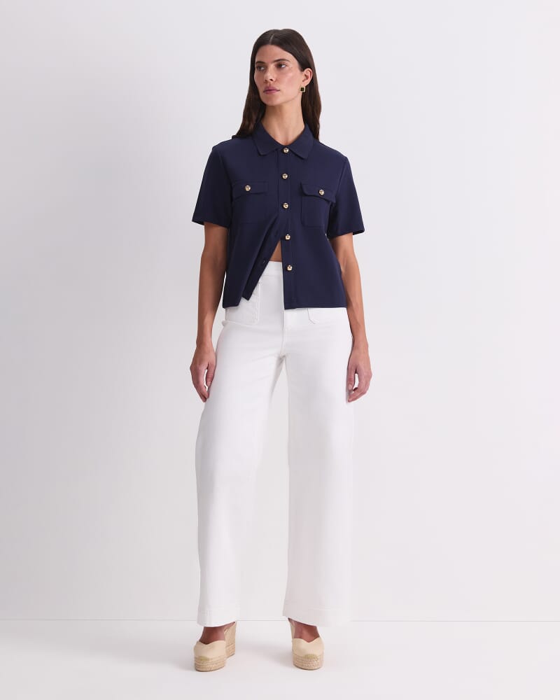 Esme Lady Shirt in NAVY
