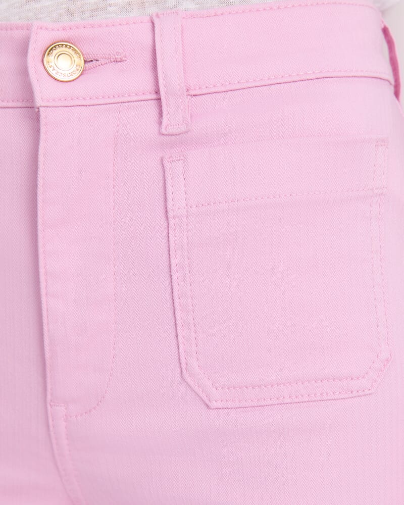 Nili Wide Leg Jean in LIGHT PINK