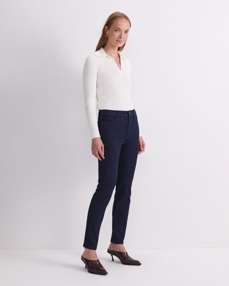 Jacquline Skinny Jean in DARK WASH