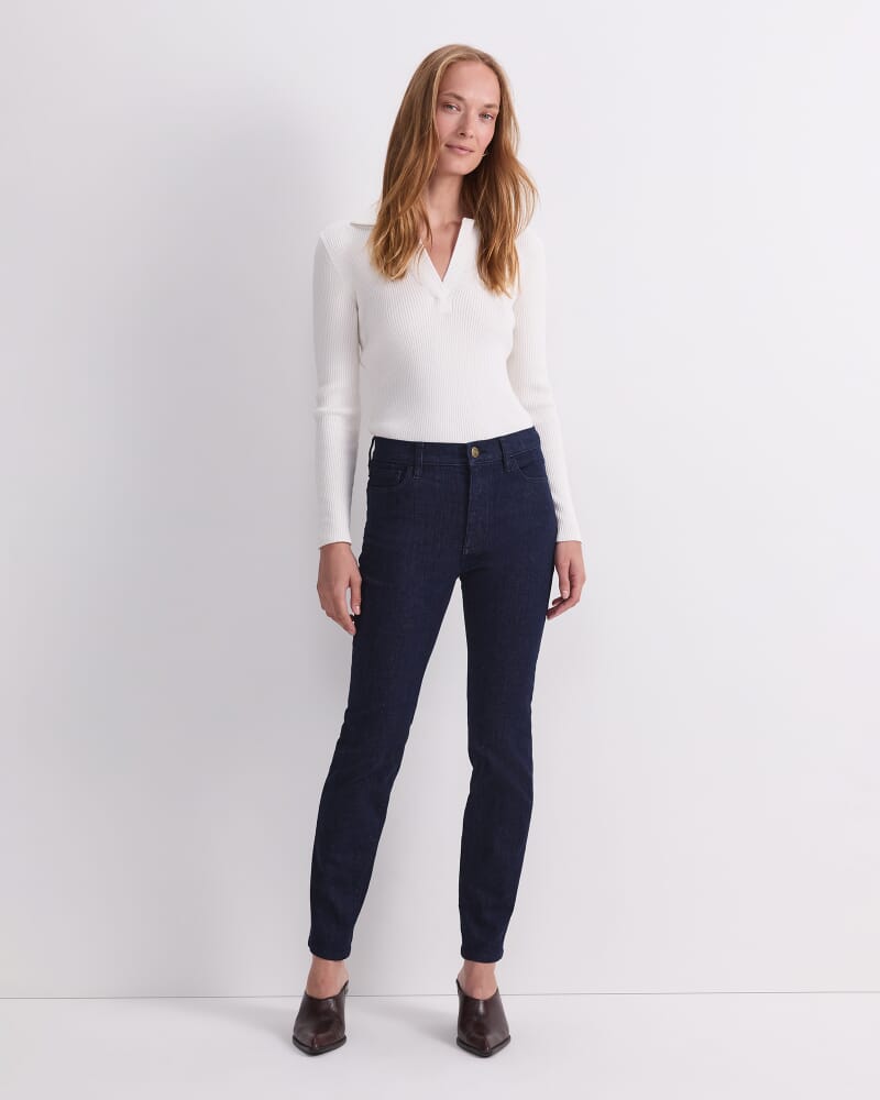 Jacquline Skinny Jean in DARK WASH