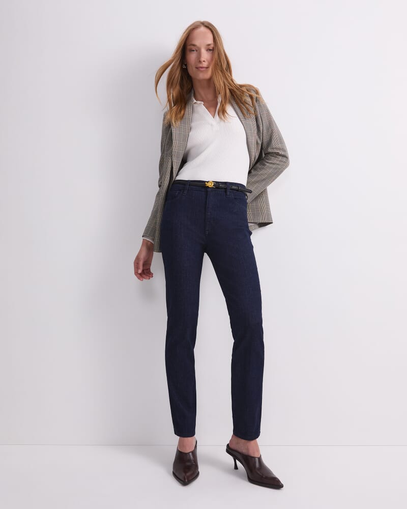 Jacquline Skinny Jean in DARK WASH