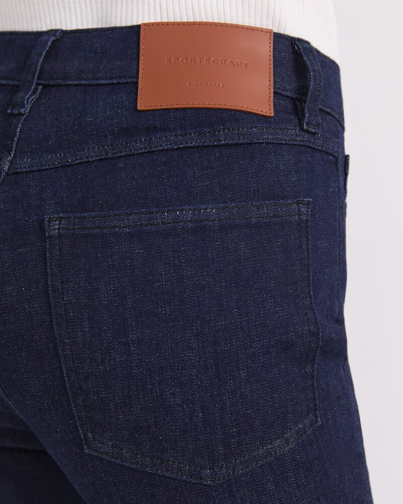 Jacquline Skinny Jean in DARK WASH