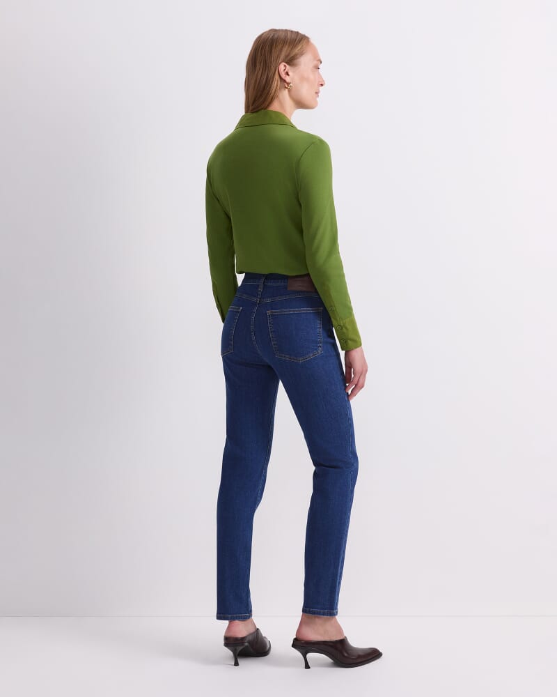 Jacquline Skinny Jean in MID WASH