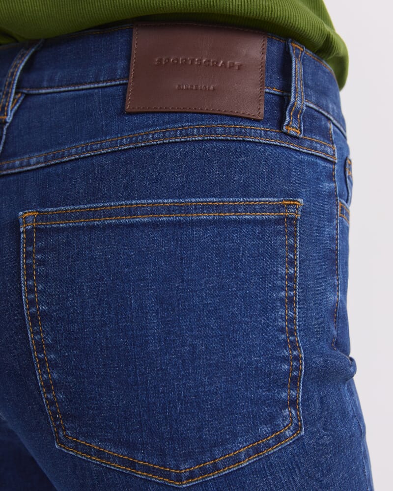 Jacquline Skinny Jean in MID WASH