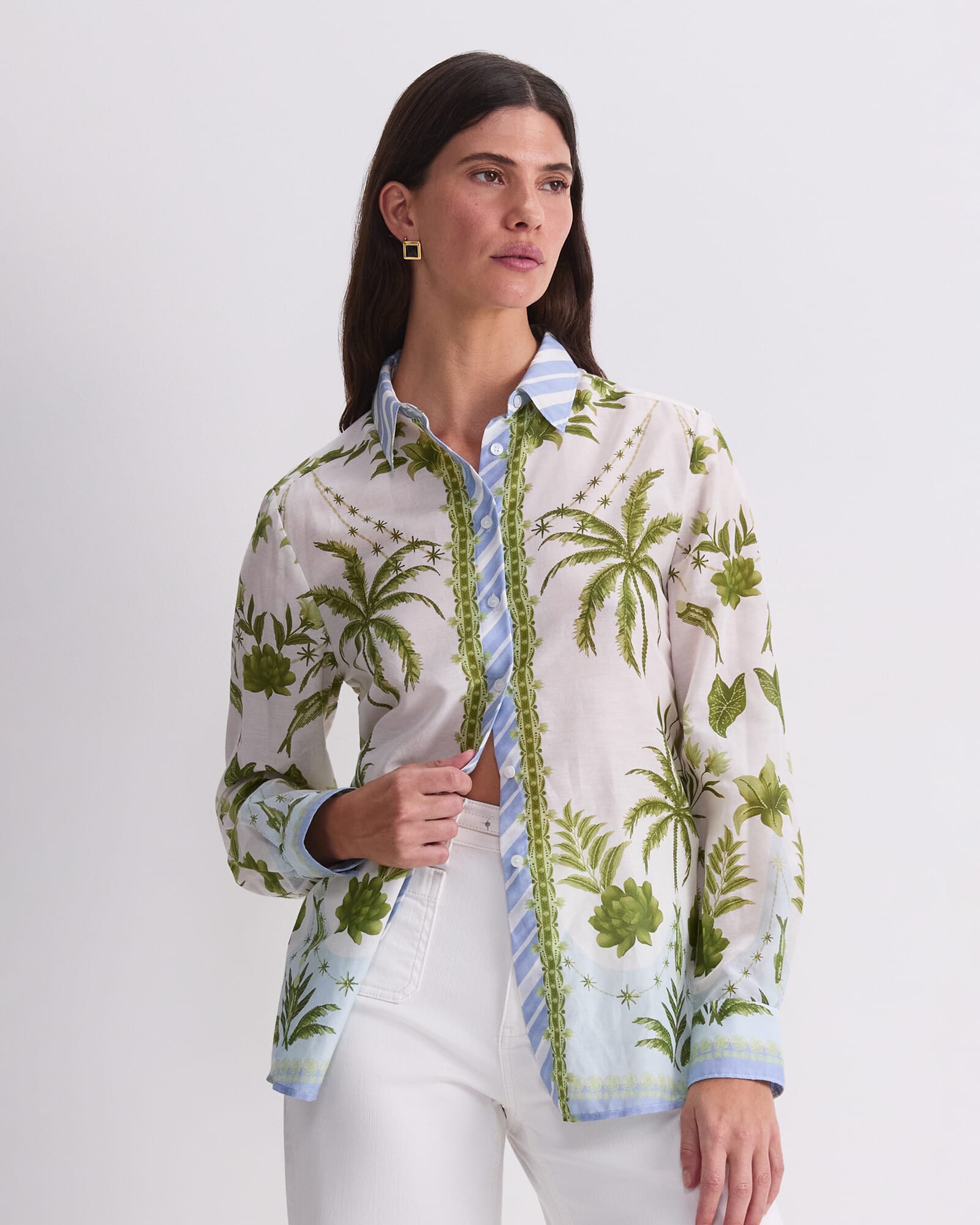 Hampton Cotton Silk Shirt