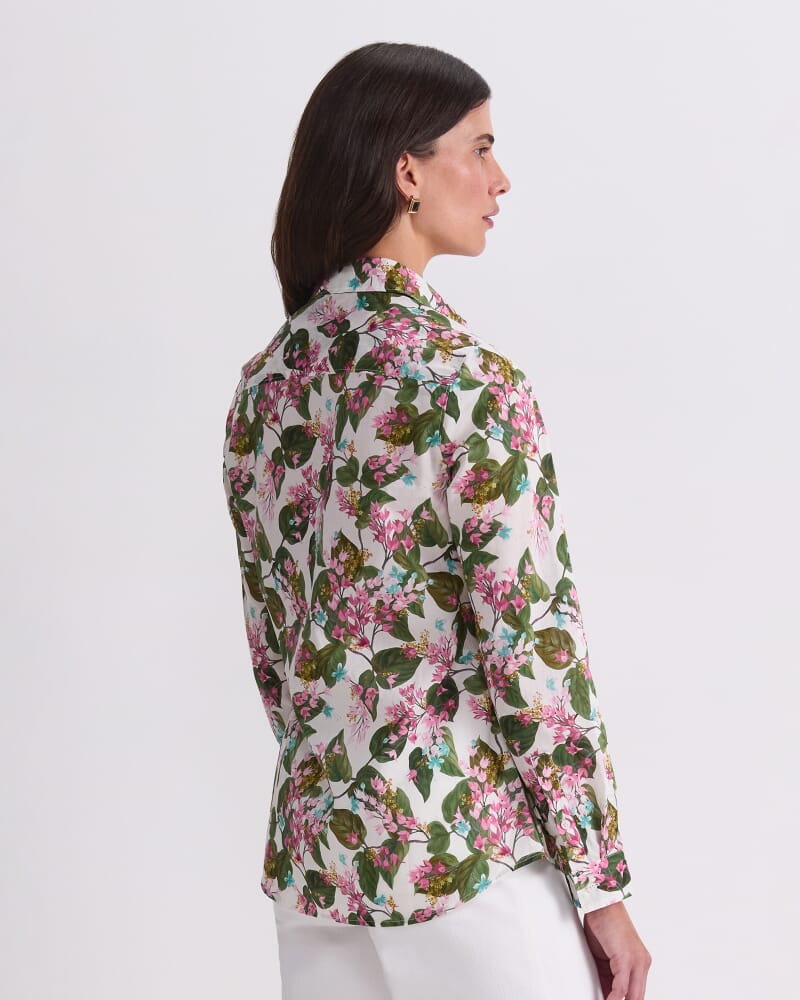 Osterley Liberty Shirt in WHITE/MULTI