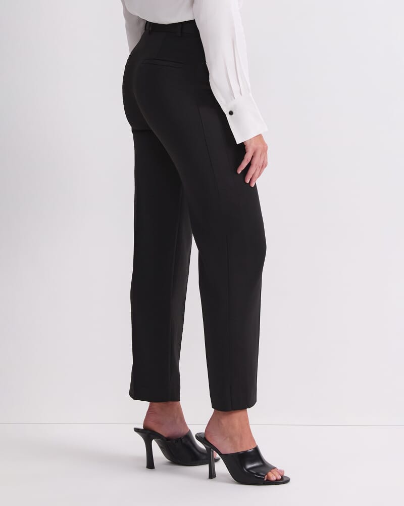 Angie Slim Leg Pant in BLACK