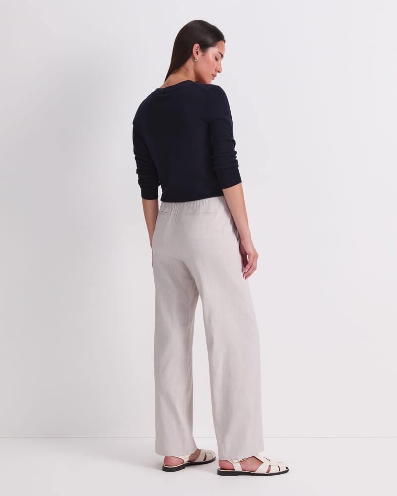 Rosa Relaxed Tailored Pant in NATURAL