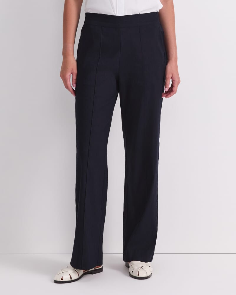Rosa Relaxed Tailored Pant in NAVY