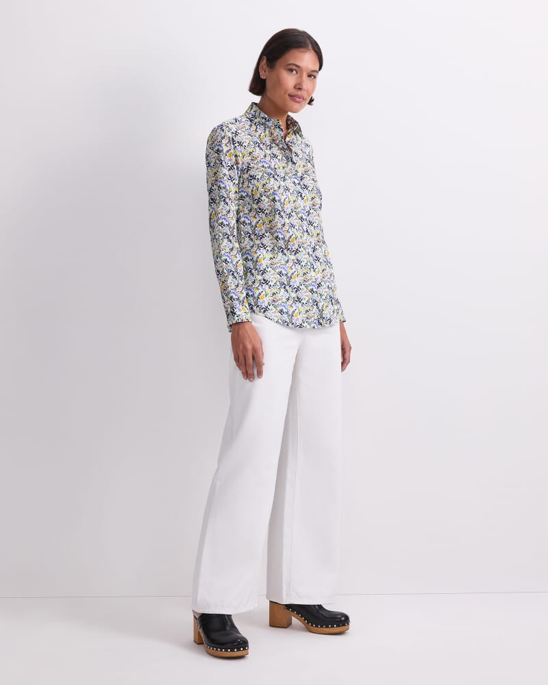 Heidi Meadow Liberty Shirt in WHITE/MULTI